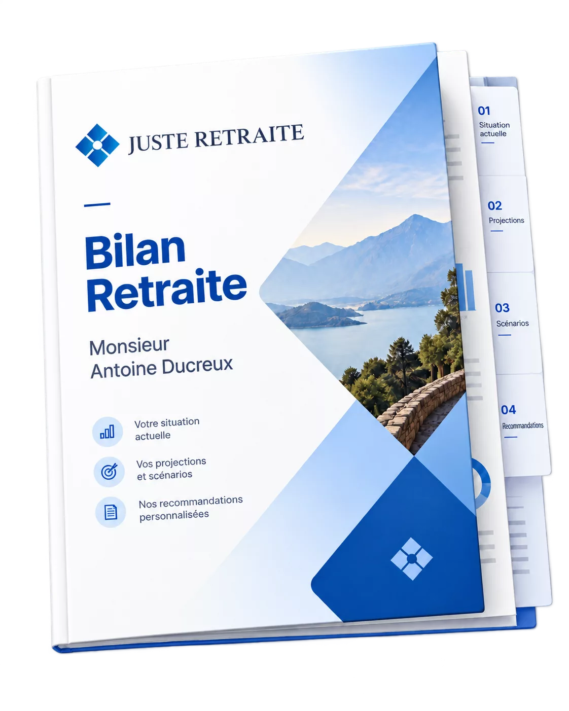 Exemple de bilan retraite personnalisé Juste Retraite